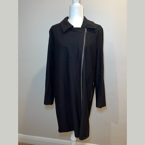 Eileen Fisher Black Jacket Coat Women’s Size XL - Picture 7 of 15